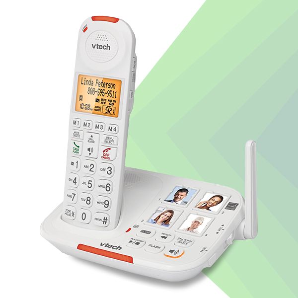 Vtech Cordless Amplified Phone with Answering System Canadian Hearing